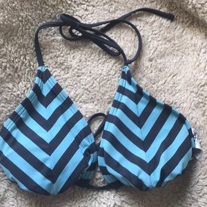 bikini top. blues